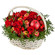 gift basket with strawberry. Belarus