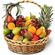 fruit basket with pineapple. Belarus